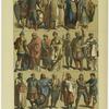 Edad media -- trajes y armas de los Bizantinos desde el año 700 al 1000