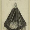 Crochet insertion for petticoats ; Black silk cloak