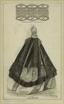 Crochet insertion for petticoats ; Black silk cloak