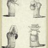 Caricatures of women's clothing, 18th century