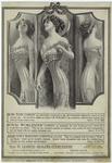 Advertisement for Bon Ton, Royal Worcester, and Adjusto corsets