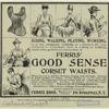 Sold at Auction: Ferris Good Sense Corset Waists Sign. Circa 1920s.  Lithogra