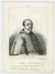 Alberoni (Jules) Cardinal, Premier ministre de Philippe V Roi d'Espagne + 1752