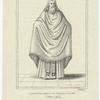 A Greek priest muffled in the phelonion or chasuble