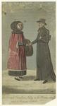 A French Canadian lady in her winter dress and a Roman Catholic p[riest]