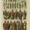 Edad media -- trajes de funcionarios y dignidades de la iglesia Católica hasta el año 1500