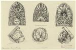 Architectural ornaments, ancient Greece and Gothic era