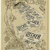 Advertisement for Decker Brothers' pianos, 1889