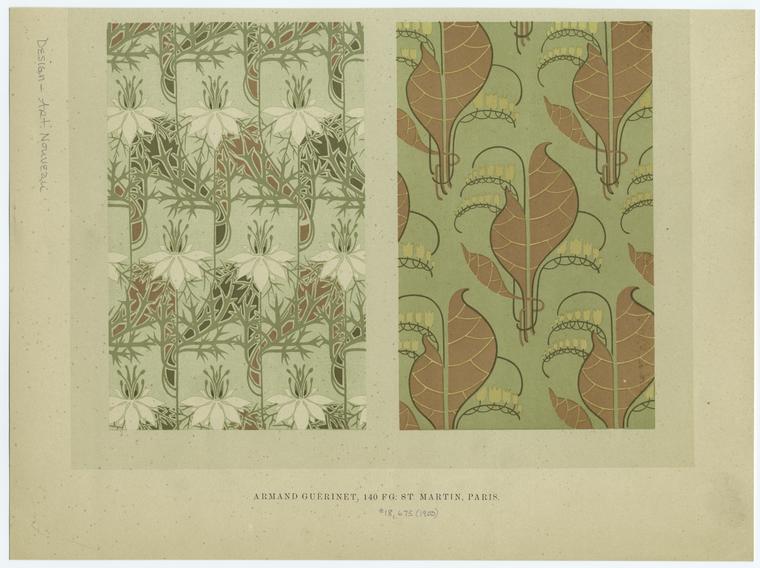 Examples of art nouveau design - NYPL Digital Collections