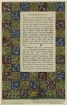 Marginal decoration in a ms. Flemish or French, 15th cen
