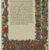 Manuscript border Flemish or French, 15th cen