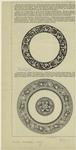 Designs for a dinner plates, England, 19th century