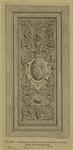 Panneau de lambris orné de l'écusson de France, palais de Fontainebleau