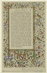 Decorations from a French manuscript