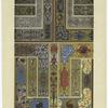 Motifs from mss. ptg., French