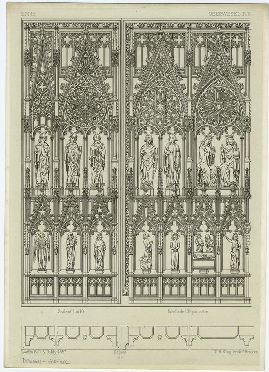 Gothic design - NYPL Digital Collections