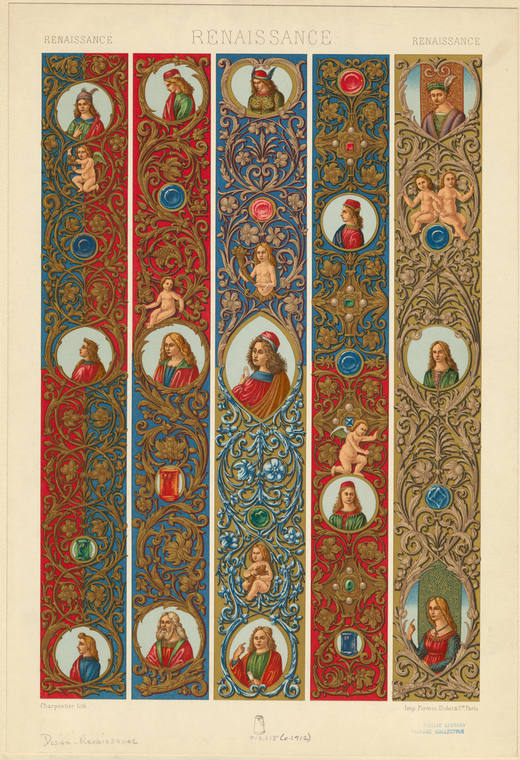Renaissance design patterns - NYPL Digital Collections