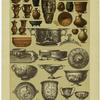 Edad antigua -- vasijas de barro y de plata de los Romanos