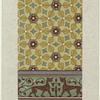 Peinture décorative russe, avec fond système persan