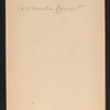 Gertrude Bennett