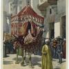 Camel with a howdah on its back