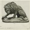 Lion crushing a [serpent], Tuileries gardens