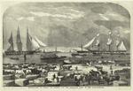 Embarkation of cattle at Trieste for the auxiliary army in the East