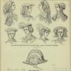 Ladies' head-dresses of the sixteenth century ; Coursing-hat