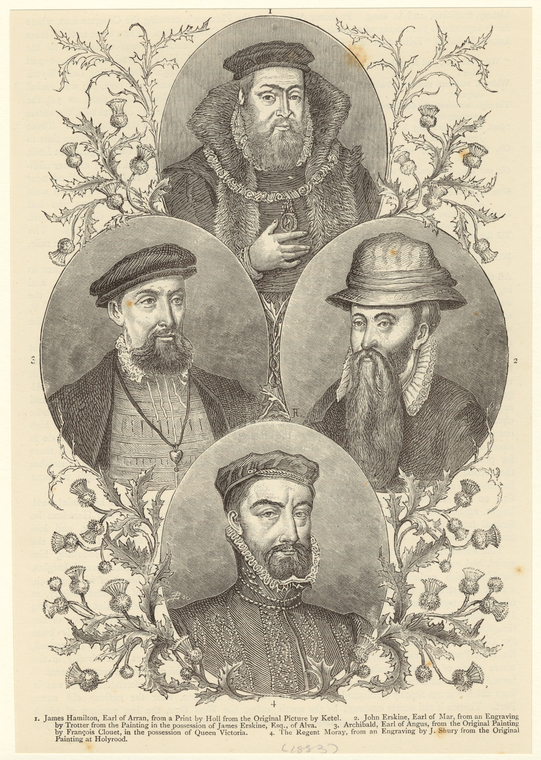 Portraits of earls of Scotland, 16th century - NYPL Digital Collections