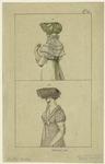 Women with bonnets, 19th century