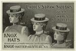 Ladies straw sailors, 1899
