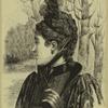 Woman wearing a bonnet, England, ca. 1892