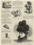 Hats for women and infants, France, 19th century