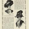 Women wearing hats, 1901s