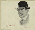 Man wearing a bowler hat, 1910s