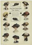 The new velvet hat "The Shirley"