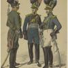 Gendarmerie=Offizier, Rittmeister (1812-1815) ; Artillerie=Offizier, Oberlieutenant (1811-1825) ; Fuhrwesen=Offizier, Lieutenant (1815-1825)