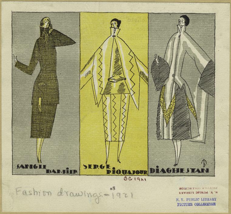 Sangle Damier ; Serge Piquajour ; Diaghestan - NYPL Digital Collections