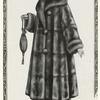 The "Rosamund" very useful natural musquash coat made from selected skins