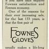 Fowles gloves