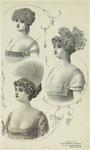 Hairstyles for women, France, 1910s