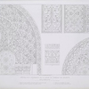 Détails de l'intérieur de la salle du tombeau de Qalaoun