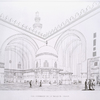 Vue intérieure de la Mosquée Hassan
