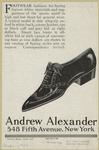 Andrew Alexander -- footwear fashions for spring