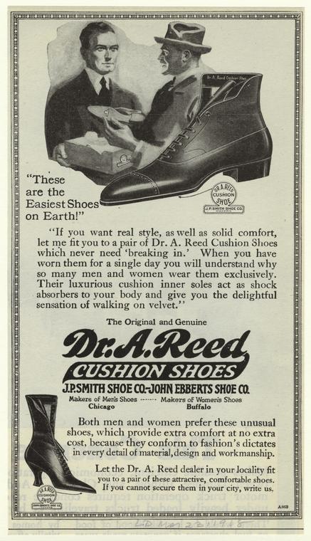 Dr. A. Reed cushion shoes - NYPL Digital Collections