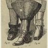 Various styles of boots, 17th-18th century