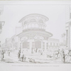 Vue de la fontaine publique et du Couvent de Dervich sur la rue Habbanyeh