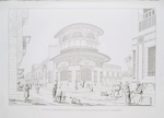 Vue de la fontaine publique et du Couvent de Dervich sur la rue Habbanyeh