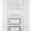 Plans coupe et détail de l'Okel Zoulfiqar