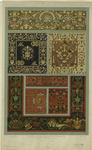 Floral textile design, 16th century